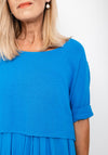 Seventy1 One Size Two Piece Dress & Top, Blue