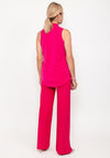 Seventy1 Sleeveless V Neck Print Top, Fuchsia