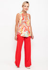 Seventy1 Sleeveless V Neck Print Top, Multi