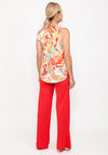 Seventy1 Sleeveless V Neck Print Top, Multi