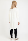 Seventy1 One Size Ribbed Long Jumper, Ivory