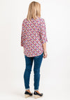 Seventy1 One Size Printed Tunic Top, Pink Multi