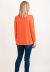 Seventy1 One Size Dandelion Knit Pullover, Orange