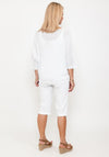 Seventy1 One Size Metallic Detail Knit Jumper, Silver