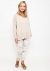 Seventy1 One Size Soft Knit Jumper, Taupe