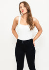 Seventy1 Square Neck Bodysuit, White