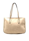 Zen Collection Studded Large Shopper Bag, Beige