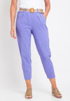 The Serafina Collection One Size Slim Crop Trouser, Lilac
