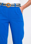 The Serafina Collection One Size Slim Crop Trouser, Royal Blue