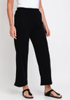 Serafina Collection One Size Wide Leg Trouser, Black