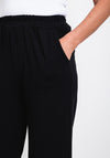 Serafina Collection One Size Wide Leg Trouser, Black
