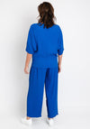 Serafina Collection Casual Crepe Two-Piece, Blue