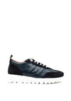 Wonders Fly Leather Suede Mix Trainers, Navy
