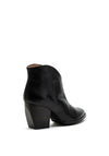 Wonders Western style Leather Ankle Boot, Black