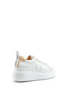 Wonders Leather Lace Up Platform Trainer, Off White