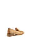 Wonders Woven Block Heel Loafer, Tan