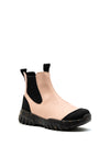 Woden Magda Waterproof Rubber Boots, Pink & Black