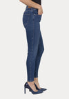 Wrangler Skinny 630 High Rise Jeans, Mid Indigo