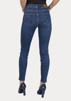 Wrangler Skinny 630 High Rise Jeans, Mid Indigo
