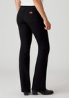 Wrangler High Waist Flare Jeans, Retro Black