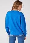 Wrangler Retro Mini Logo Sweatshirt, Strong Blue