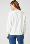 Wrangler Retro Print Sweatshirt, White