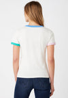 Wrangler Relaxed Ringer T-Shirt, Marina Blue
