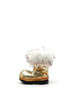 Verano Small Christmas Boot, Gold