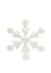Verano Large Hanging Snowflake, White