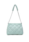 Xti Quilted Crossover Bag, Aqua