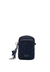 Xti Quilted Phone Crossbody Bag, Navy