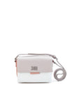 Xti Small Colour Block Crossbody Bag, Ice Multi