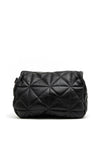 Xti Quilted Crossbody Bag, Black