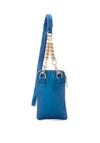Xti Quilted Crossbody Mini Phone Holder Bag, Blue