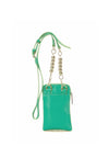 Xti Quilted Crossbody Mini Phone Holder Bag, Green