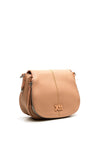 Xti Zip Detail Small Crossbody Bag, Nude Pink