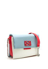 Xti Colour Block Small Crossbody Bag, Blue
