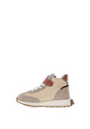 Xti Girls 150240 High Top Trainer, Beige