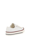 Xti Kids Lace Up Canvas Trainers, White