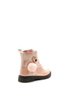 Xti Girls Patent Lace Up Boots, Soft Pink