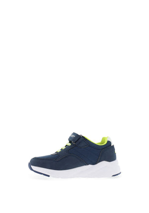 Xti Boys 1986 Velcro Strap Trainers, Navy