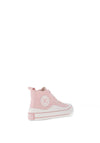 Xti Kids Hi Top Trainers, Pink & White