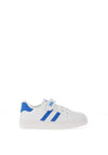 Xti Boys Urban Faux Leather Trainers, Blue & White