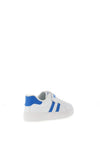 Xti Boys Urban Faux Leather Trainers, Blue & White