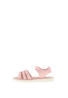 Xti Girls Patent Velcro Strap Sandals, Pink