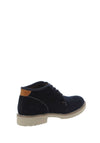 XTI Men’s Suede Desert Boot, Navy