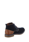 XTI Men’s Multi Suede Desert Boot, Navy
