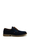 Xti Mens Suede Lace Up Shoes, Navy