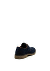 Xti Mens Suede Lace Up Shoes, Navy