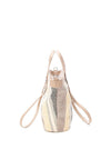 Xti Woven Medium Shoulder Tote Bag, Beige
